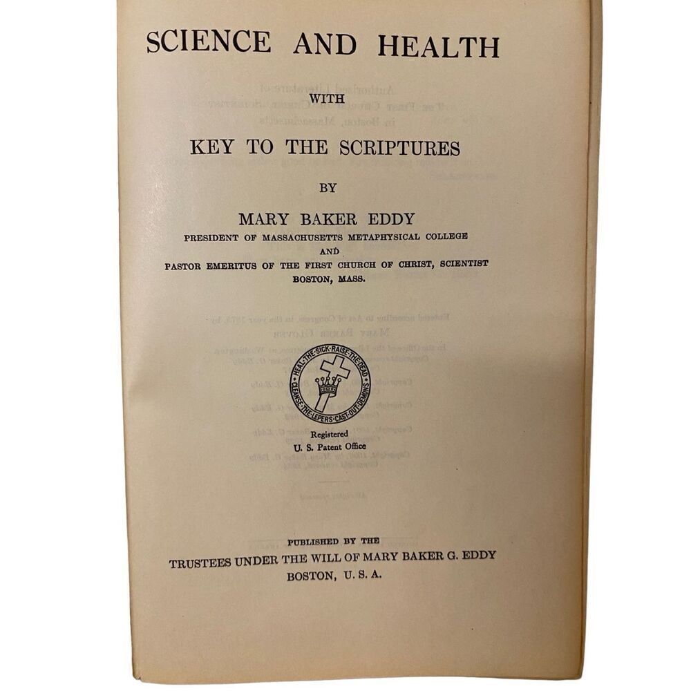 Science And Health With Key To The Scriptures Hardcover Book - Picture 4 of 11